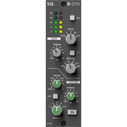 SOLID STATE LOGIC - 500-SERIES B-DYN | Modulo di Dinamica con Compressore e Gate/Expander