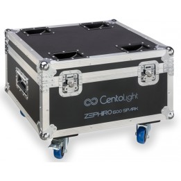 Acquista CENTOLIGHT FLIGHT CASE PER 4 MACCHINE PER SCINTILLE ZEPHIRO 600 SPARK online | Merula Strumenti Musicali