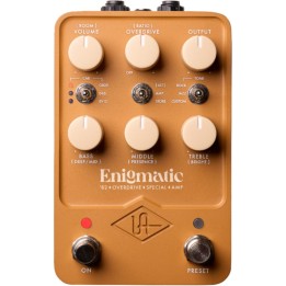 Universal Audio - UAFX Enigmatic '82 Overdrive Special Amp, Pedale simulatore di amp. MERULA