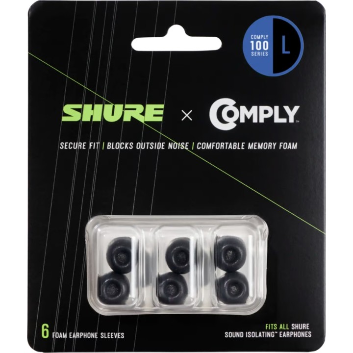 SHURE - EACYF1-6L. Inserti per auricolari, MERULA