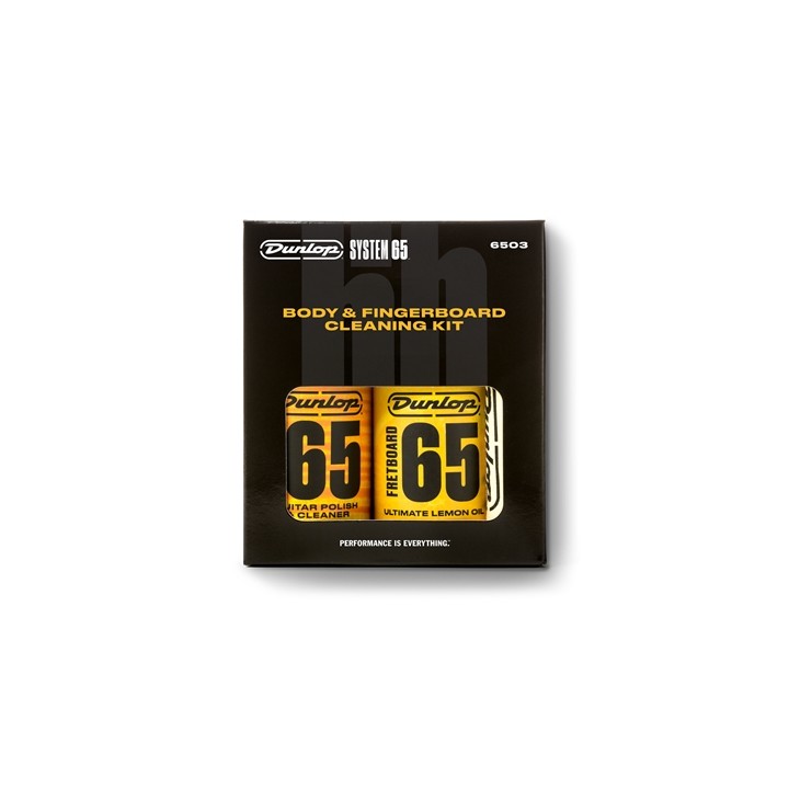 Acquista DUNLOP 6503 BODY & FINGERBOARD CLEANING KIT online | Merula Strumenti Musicali