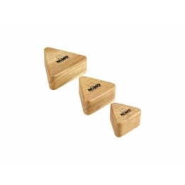Acquista NINO PERCUSSION NINO508 SET DI 3 TRIANGOLI SHAKERS IN LEGNO NATURALE online | Merula Strumenti Musicali