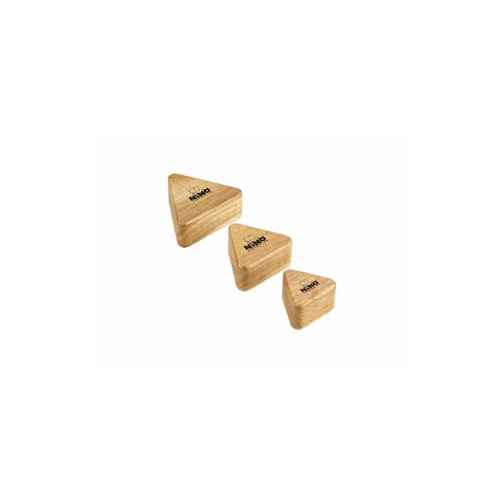 Acquista NINO PERCUSSION NINO508 SET DI 3 TRIANGOLI SHAKERS IN LEGNO NATURALE online | Merula Strumenti Musicali