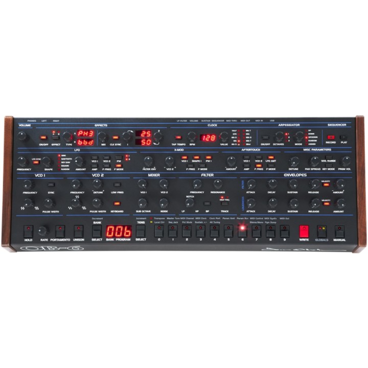 SEQUENTIAL OB-6 DESKTOP - Sintetizzatore Analogico, MERULA