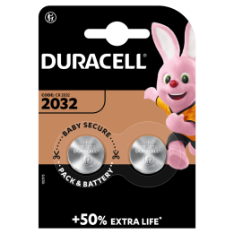 Acquista DURACELL CR2032 3 V LITHIO BL 2 PILE online | Merula Strumenti Musicali