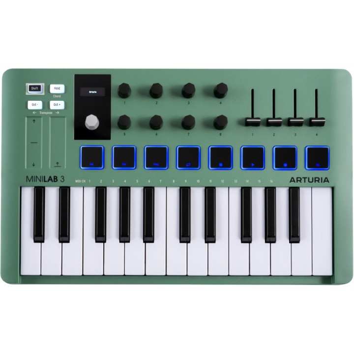 ARTURIA - MINILAB 3 MINT, Controller Midi, MERULA.