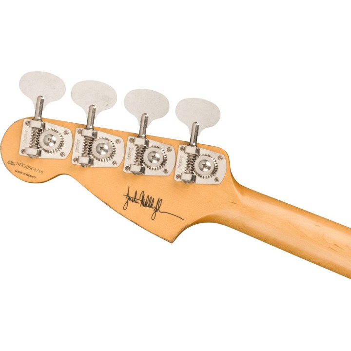 FENDER - JMJ Road Worn Mustang Bass, Black | Merula Strumenti Musicali