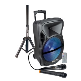 KARMA LX 12 Diffusore amplificato con radiomicrofono 600W PMPO