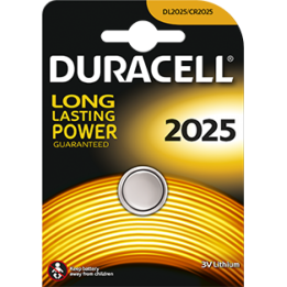 Acquista PROCELL CR2025 3 V LITHIO BL.2 DURACELL online | Merula Strumenti Musicali