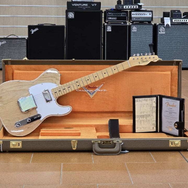 Fender - Albert Collins Signature Telecaster, Maple Fingerboard, Natural | Merula Strumenti Musicali
