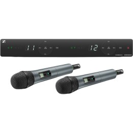 SENNHEISER - XSW 1-825 DUAL-BC, Sistema Wireless a 2 canali, Merula.