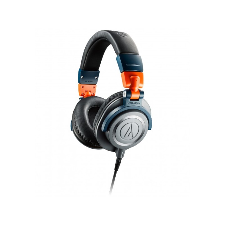 AUDIO-TECHNICA - ATH-M50XLAB CUFFIA MONITOR BLU/ARANCIONE