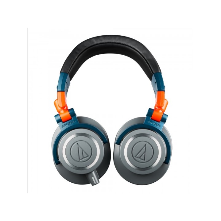 AUDIO-TECHNICA - ATH-M50XLAB CUFFIA MONITOR BLU/ARANCIONE