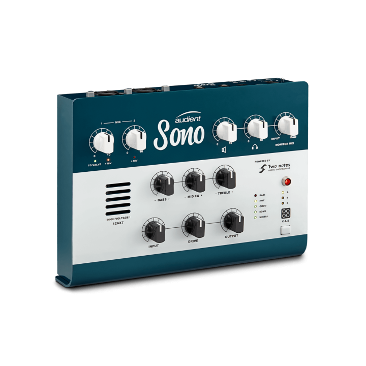 audient sono interfaccia audio per chitarra