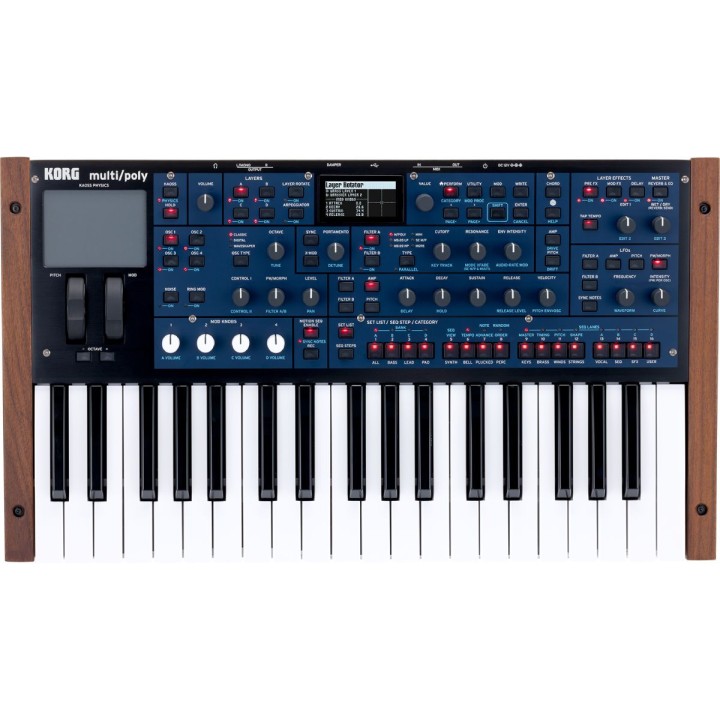 KORG - MULTI/POLY, Sintetizzatore digitale. Merula