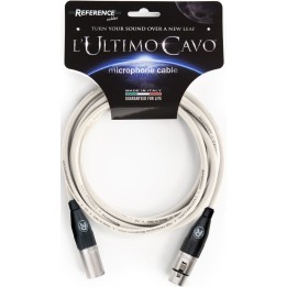 REFERENCE CABLES ULTIMO.RCM-GWH-MF-5-A, Cavo microfonico bilanciato XLR M-F da 5 mt, MERULA.