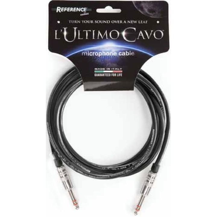 REFERENCE CABLES - ULTIMO.RCM-GBK-JTRS/JTRS-3-R, Cavo jack to jack TRS 1/4", Merula.