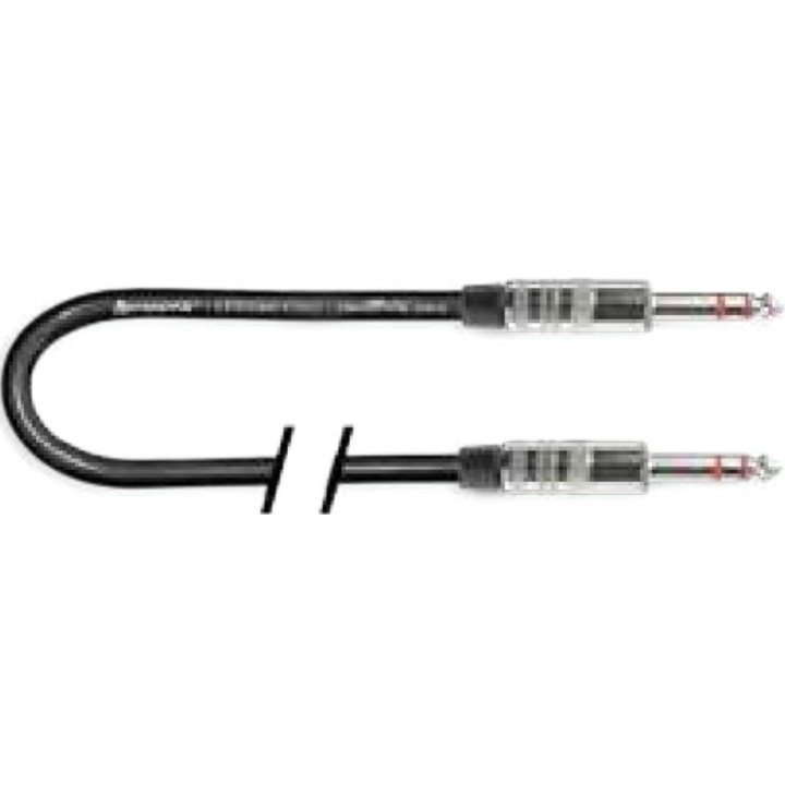 REFERENCE CABLES - ULTIMO.RCM-GBK-JTRS/JTRS-3-R, Cavo jack to jack TRS 1/4", Merula.