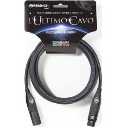 REFERENCE CABLES - ULTIMO .RCM-BK-MF-3-A Cavo Microfonico XLR 3-poli, Merula.