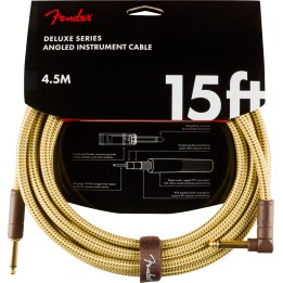 Acquista FENDER 0990820086 Deluxe 15' Angl Inst Cable Twd online | Merula Strumenti Musicali