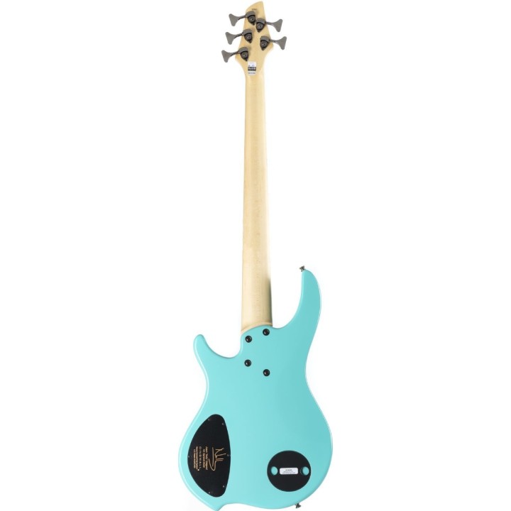 DINGWALL - NG3-CB5 MATTE CELESTIAL BLUE, Basso elettrico 5 corde. Merula