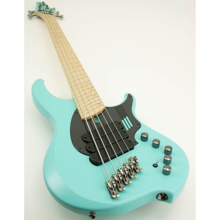 DINGWALL - NG3-CB5 MATTE CELESTIAL BLUE, Basso elettrico 5 corde. Merula