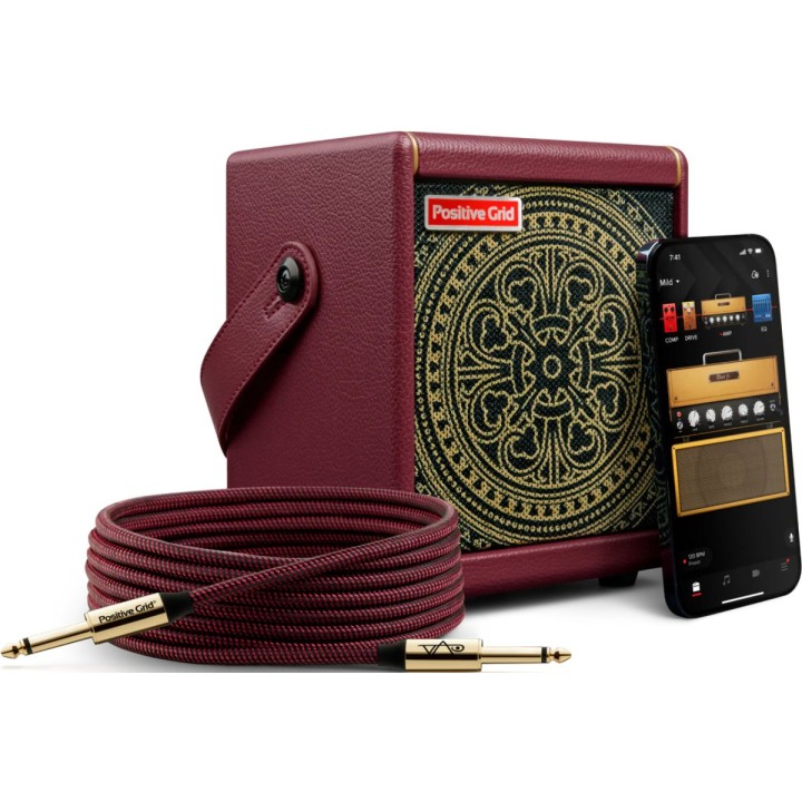 Positive Grid - Spark Mini Vai, Amplificatore portatile per Chitarra elettrica. Merula
