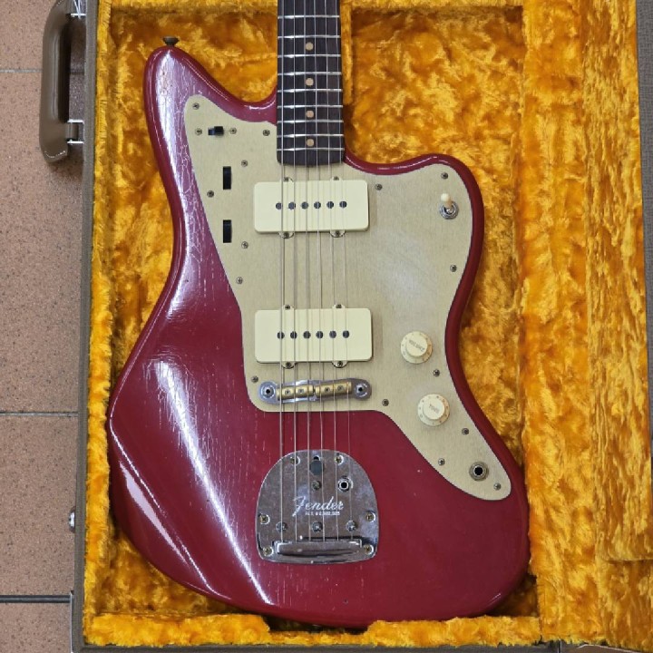 Custom Shop 2023 COLLECTION '59 250K JAZZMASTER - JOURNEYMAN RELIC, AGED DAKOTA RED