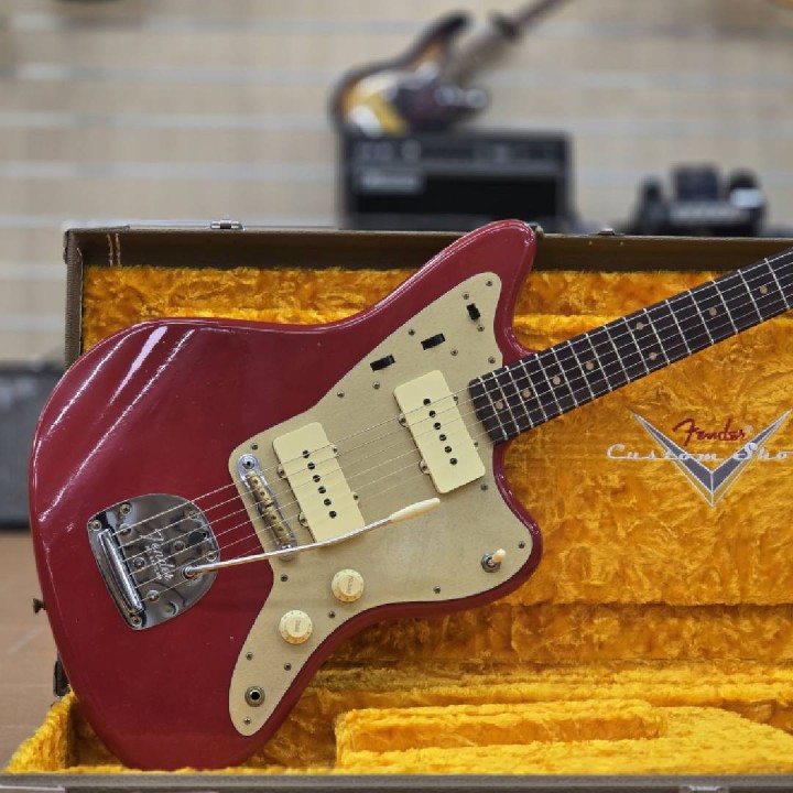 Custom Shop 2023 COLLECTION '59 250K JAZZMASTER - JOURNEYMAN RELIC, AGED DAKOTA RED