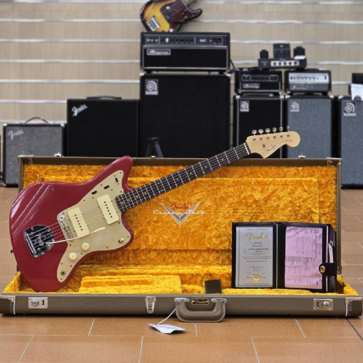 Custom Shop 2023 COLLECTION '59 250K JAZZMASTER - JOURNEYMAN RELIC, AGED DAKOTA RED