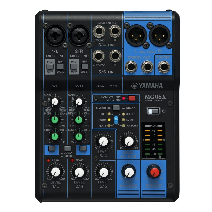 Acquista YAMAHA MG06X online | Merula Strumenti Musicali