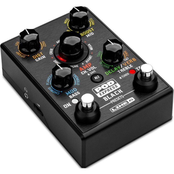 LINE6 - Pod Express Black, Pedale Multieffetto. Merula