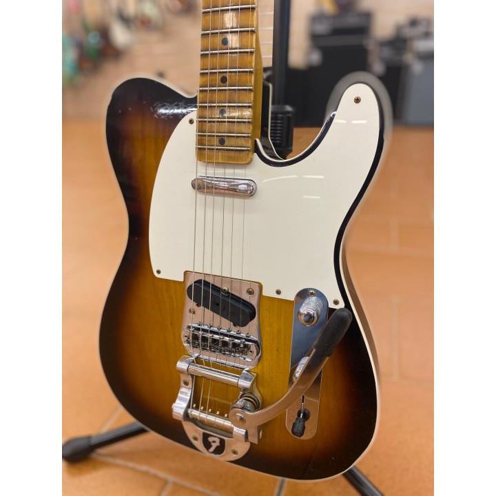 Fender Custom Shop 2023 Collection LTD Twisted Tele Custom - Journeyman Relic, 2 Colore Sunburst