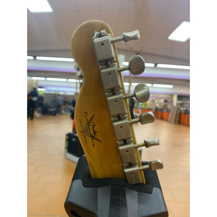 Fender Custom Shop 2023 Collection LTD Twisted Tele Custom - Journeyman Relic, 2 Colore Sunburst