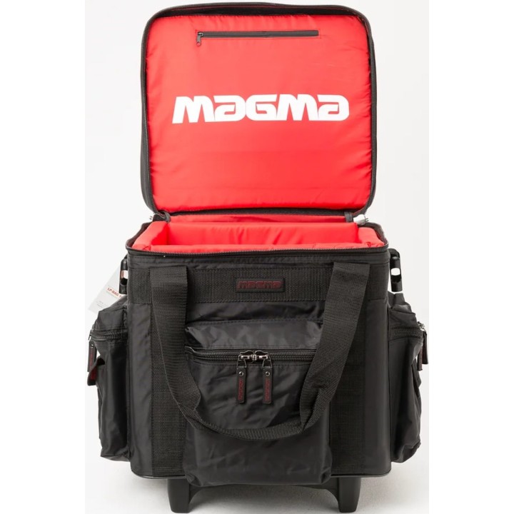 MAGMA - LP BAG 100 TROLLEY RED, Trolley per dischi in vinile, Merula