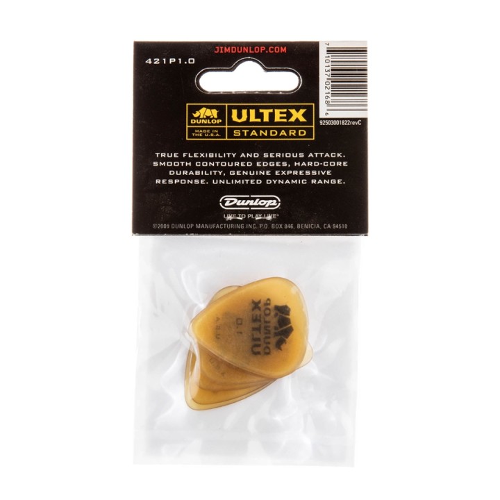 Dunlop | 421P1.00 Ultex Standard 1.00mm Player's Pack/6