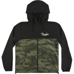 FENDER - CAMO & BLACK WINDBREAKER, M | Merula Strumenti Musicali