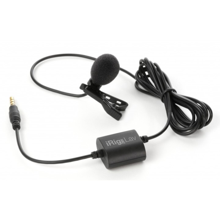 ik multimedia irig video creator bundle microfono lavalier