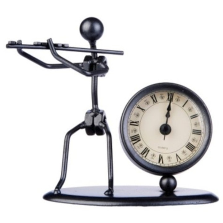 GEWA Orologio con statuetta flauto