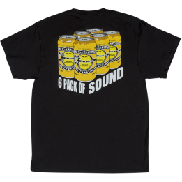 CHARVEL 6PACK TEE BLK - T-shirt