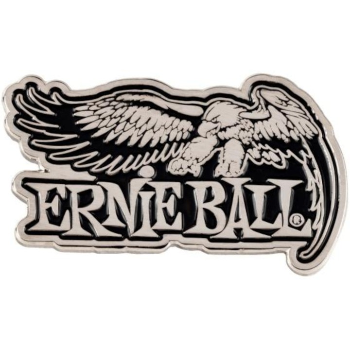 ERNIE BALL 4028 EAGLE ALL SILVER ENAMEL PIN