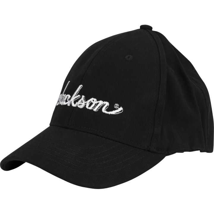 Jackson 2993539001 Logo Flexfit Hat, Black, S/M - Cappellino