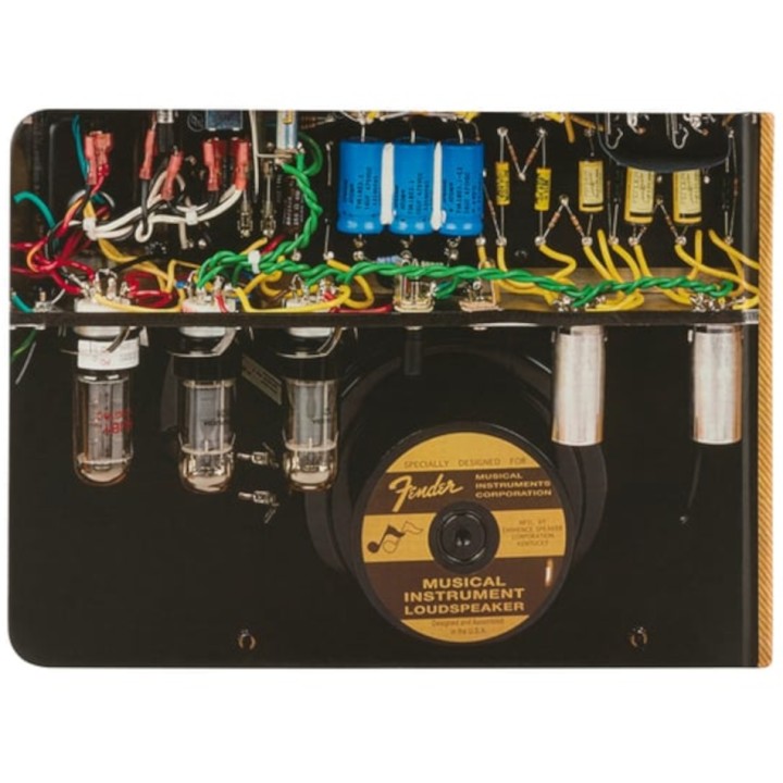 Custom Deluxe Tweed Amp Notebook - Quaderno a righe