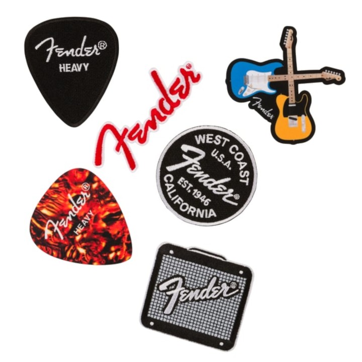 fender AMP LOGO PATCH - toppa fender