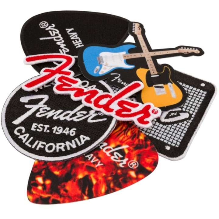 fender AMP LOGO PATCH - toppa fender