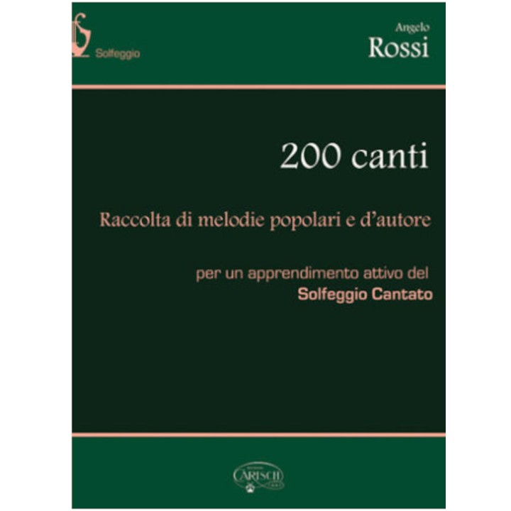 CARISCH Angelo Rossi 200 CANTI