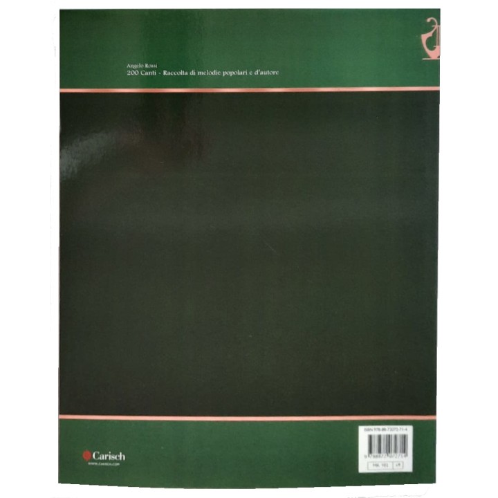 CARISCH Angelo Rossi 200 CANTI