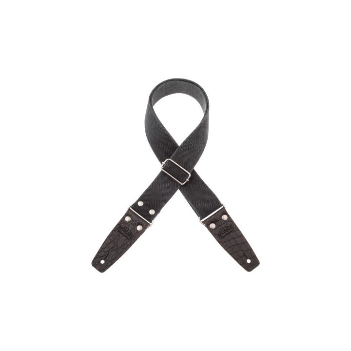 Acquista MAGRABO 230.254M STRIPE SC ENTRY OLDED NERO 5 CM TERMINALI EMBOSSED COCCO PROS NERO  online | Merula Strumenti Musicali