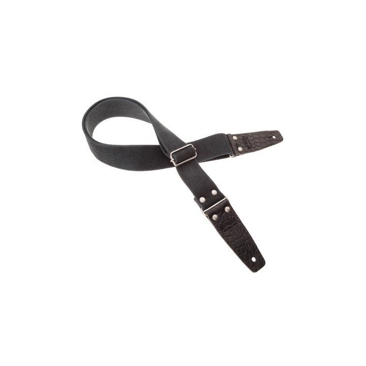 Acquista MAGRABO 230.254M STRIPE SC ENTRY OLDED NERO 5 CM TERMINALI EMBOSSED COCCO PROS NERO  online | Merula Strumenti Musicali