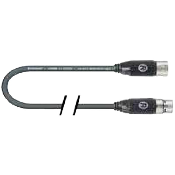 REFERENCE CABLES - DAMMIUNCAVO-GR-XLRM/XLRF-7,25, Cavo Microfonico, Merula